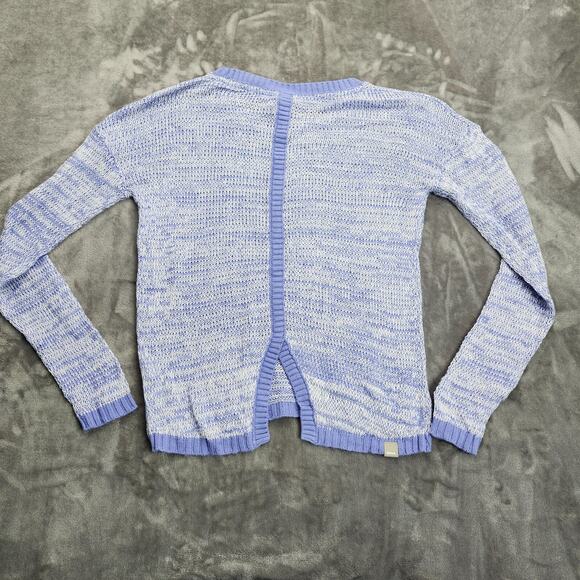 Bench Urban Wear Womens Long Sleeve Loose Knit Sweater Blue Size Small - Picture 2 of 9